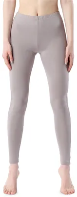 Image de Leggings longs pour femme Bellivalini en viscose BLV50-203 (Caffelatte, L)