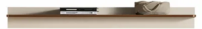 Produktbild von Modernes Wandregal mit dekorativen Elementen und Regalmodul für Bücher