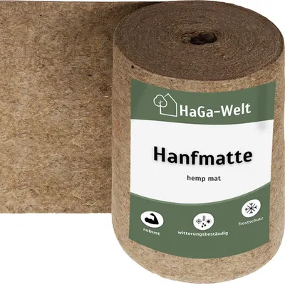 Produktbild von Hanfmatte - atmungsaktive Hanfmatte, perfekte Unterlage für Kleintierstreu – Default Title