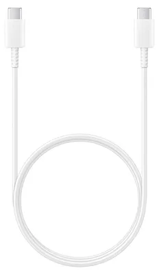 Immagine prodotto di Cavo Samsung EP-DN980 per ricarica e sincronizzazione, connettori USB-C a USB-C, lunghezza 1 metro, colore bianco, confezione multipla