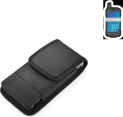 Produktbild von Holster Gürteltasche kompatibel mit Ruggear RG720 Holster Gürtel Tasche wasserabweisend Handy Hülle Schutz Hülle Outdoor schwarz K-S-Trade