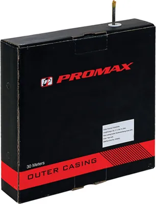 Immagine prodotto di Manicotto del cambio 4 mm, Promax, nero, 30 m, con teflon, Messingschlager, 370039