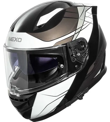 Produktbild von Nexo Integralhelm Sport III Fiberglas mit Sonnenblende, 1580g, ECE 22/05.