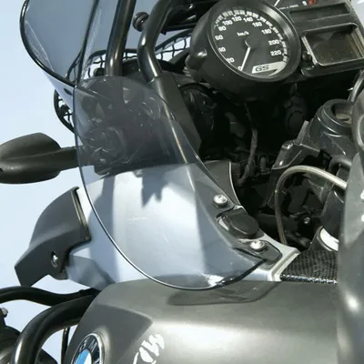 Image de Vitres de carénage ISOTTA fumées claires 255 x 115 mm pour BMW R 1200 GS Adv