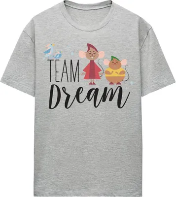 Image de Cinderella - T-shirt chiné "Team Dream" pour femme TV25267 (L) (Heather sportif)