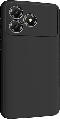 Immagine prodotto di Custodia protettiva in silicone TPU per ZTE Blade A36, flessibile, ultrasottile, nera