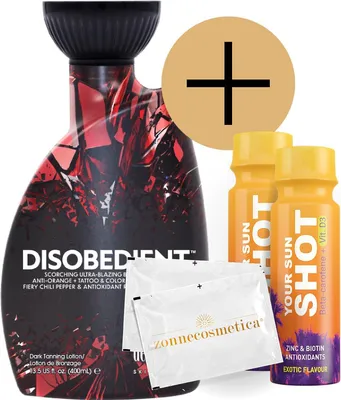 Produktbild von Devoted Creations - Disobedient + 2 Your Sun Shots + 2 Erfrischungstücher