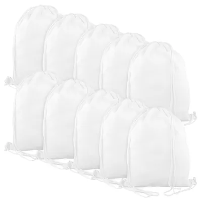 Image de Solidchoice - Ensemble de 10 sacs de sport avec cordon, adaptés à diverses utilisations