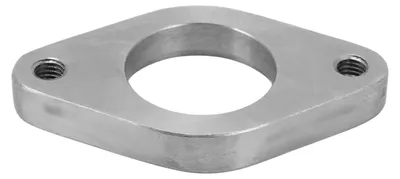 Image de Bride d'échappement 38 mm en acier inoxydable à 2 boulons pour soupape de décharge externe, compatible avec tous les modèles de voiture