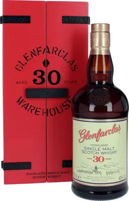 Produktbild von Glenfarclas 30 Years + Box 700ml 43% Vol.
