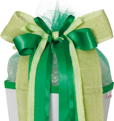 Produktbild von ROTH Schultütenschleife Fresh Green - fertig gebunden ca. 50 x 23 cm - Schulanfang-Schleife