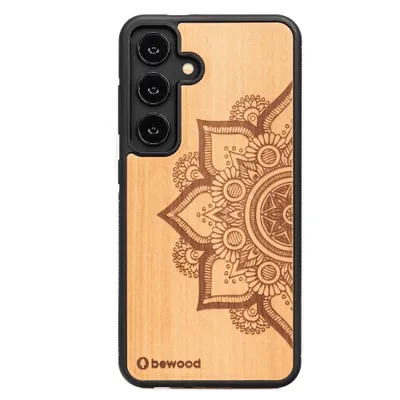 Produktbild von Bewood Holzhülle für Samsung Galaxy A55 5G MANDALA APFELBAUM