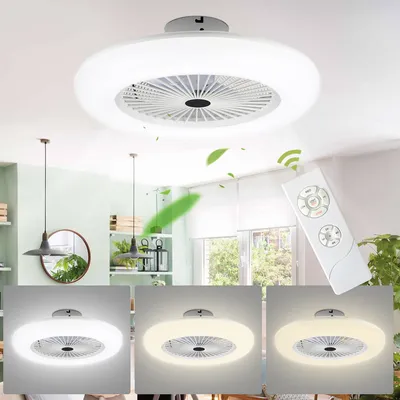 Produktbild von Jopassy Deckenventilator 80w LED Fernbedienung Timer Dimmbar Lampe mit Fernbedienung