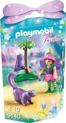 Produktbild von PLAYMOBIL 9140 Feenfreunde Eule und Stinktierchen