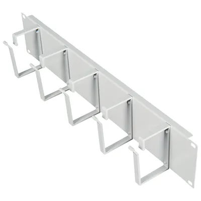 Produktbild von ROLINE 19-Zoll Rangierpanel 2 HE, 85x60mm grau