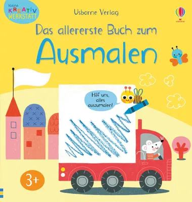 Produktbild von Kleine Kreativ-Werkstatt - Das allererste Buch zum Ausmalen