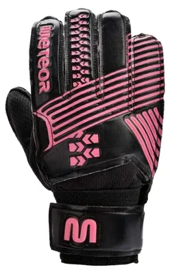 Produktbild von Meteor - "Catch" Torhüter-Handschuhe für Kinder PP5094 (4) (Schwarz/Pink)