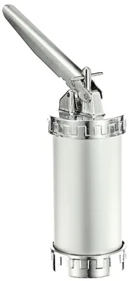 Produktbild von Ilsa Churrera aus Metall, Edelstahl, silberfarben, Höhe 18 cm, Boden 7 cm altura 18 cm. base 7 cm.