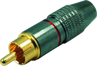 Zdjęcie produktu dla shiverpeaks BS52024-R, RCA, Srebrny, Prosty, Metal, 1 szt.