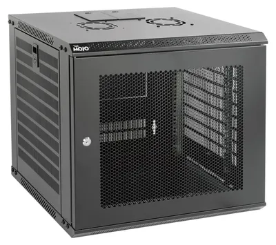 Zdjęcie produktu dla Obudowa sieciowa 19-calowa, 9U, głębokość 450 mm, do montażu ściennego, serwerowa obudowa rack 19"
