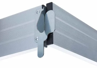 Produktbild von Movar Bordbrett Aluminium Stirnseite, Länge:1.35 m