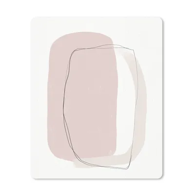 Produktbild von MuchoWow® Mauspad Mousepad Pastell - Abstrakt - Design 19x23 cm - Mousepads - Maus Mat - Pad - Mausunterlage - Mauspads - Spielen