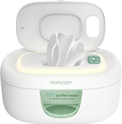 Produktbild von Momcozy Wärmer für Feuchttücher mit Federdesign und Nachtlicht