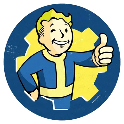 Produktbild von Mauspad mit Vault Boy Motiv aus Fallout