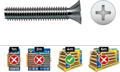 Produktbild von Schraubenkasten CELO din/ref 965 5 x 40 mm 500 Stück Verzinkt