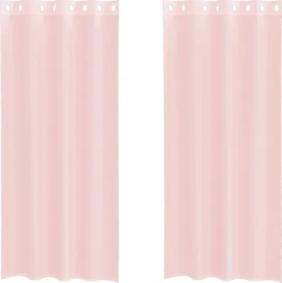 Immagine prodotto di Tende in Voile con Occhielli 2 pz Rosa Chiaro 140x225 cm