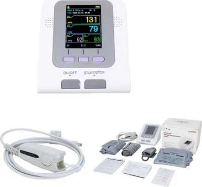 Obrázok produktu pre Elektronický tlakomer s 4 manžetami a sondou SpO2