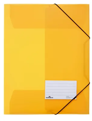Produktbild von DURABLE Eckspanner DIN A4 gelb, 5 St.