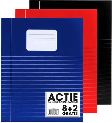 Obrázok produktu pre zošit A5 linky papier 10 ks