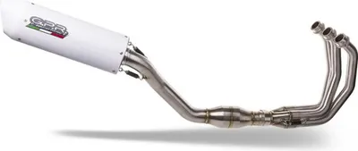 Imagen del producto de Sistema de escape completo GPR Albus Evo4 con catalizador para Yamaha XSR900, modelos 2022-2024