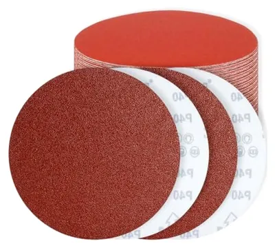 Produktbild von 30 Stück Klett-Schleifscheiben 200 mm Körnung P40