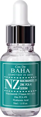 Image de Cos De Baha NZ Niacinamide 20 + Zinc PCA 4 Serum