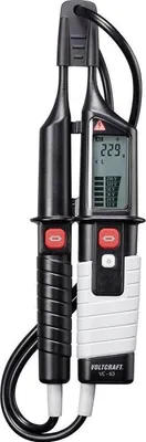 Immagine prodotto di VC 63 Zweipoliger Spannungsprüfer Kalibriert nach DAkkS CAT III 1000 V IV 600 V (VC 63)