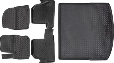 Image de 3D Tapis en caoutchouc pour Ford Focus 3 Break 2010-2018 et bac de coffre NORM