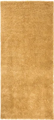Image de Tapiso Chemin de tapis Moderne ESSENCE Jaune uni Oeko-Tex 80 x 400 cm