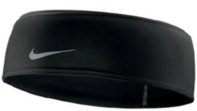 Produktbild von NIKE 9038/263 Nike Dri-Fit Swoosh Headba 3279 042 black/silver One Size
