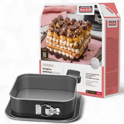Produktbild von KAISER Inspiration Springform quadratisch 24 x 24 cm