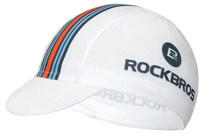Produktbild von Fahrradkappe - Sportkappe zum Radfahren - Sonnenschutz - Feuchtigkeitsableitend - Gestreift - Helmtauglich - 53–62 cm - Farbe MZ10022