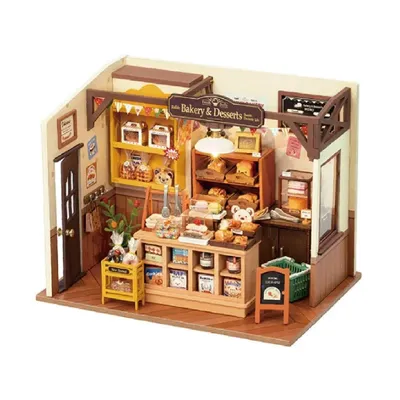 Produktbild von ROBOTIME DG161, DIY-Miniaturhaus, Junge/Mädchen, 14 Jahr(e), Erwachsene/Kinder, Mehrfarbig, 141 Stück(e)