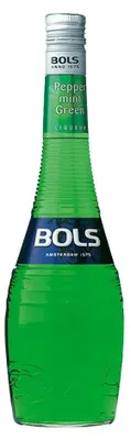 Produktbild von Bols Pfefferminz Grün Likör 24% Vol. 0.7L