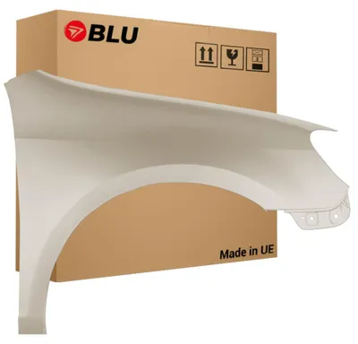 Productafbeelding van BLU Spatbord geschikt voor VW Volkswagen Golf VI 6 Hatchback LR7L Rechts Zilver SilberLeaf | 2008-2016 | Voorzijde | Gelakt | Montageklaar | Verzinkt