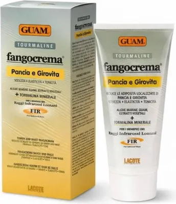 Immagine prodotto di GUAM Tourmaline Fangocrema Crema per il corpo Pancia e fianchi FIR 150 ml
