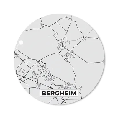 Produktbild von MuchoWow® Mauspad Mousepad Karte - Deutschland - Stadtplan - Karte - Bergheim 40x40 cm - Mousepads - Maus Mat - Pad - Mausunterlage - Schreibtisch Accessoires