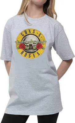 Image de Guns N Roses - T-shirt "Classic" pour enfants RO645 (104) (Gris chiné)