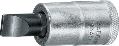Produktbild von GEDORE IS 19 6,5X1,2 Schraubendrehereinsatz 1/2" Schlitz 6,5x1,2 mm, 6161760