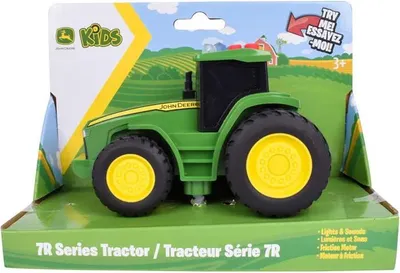 Produktbild von John Deere Kinder-Traktor mit Licht und Sound, Friktionsantrieb